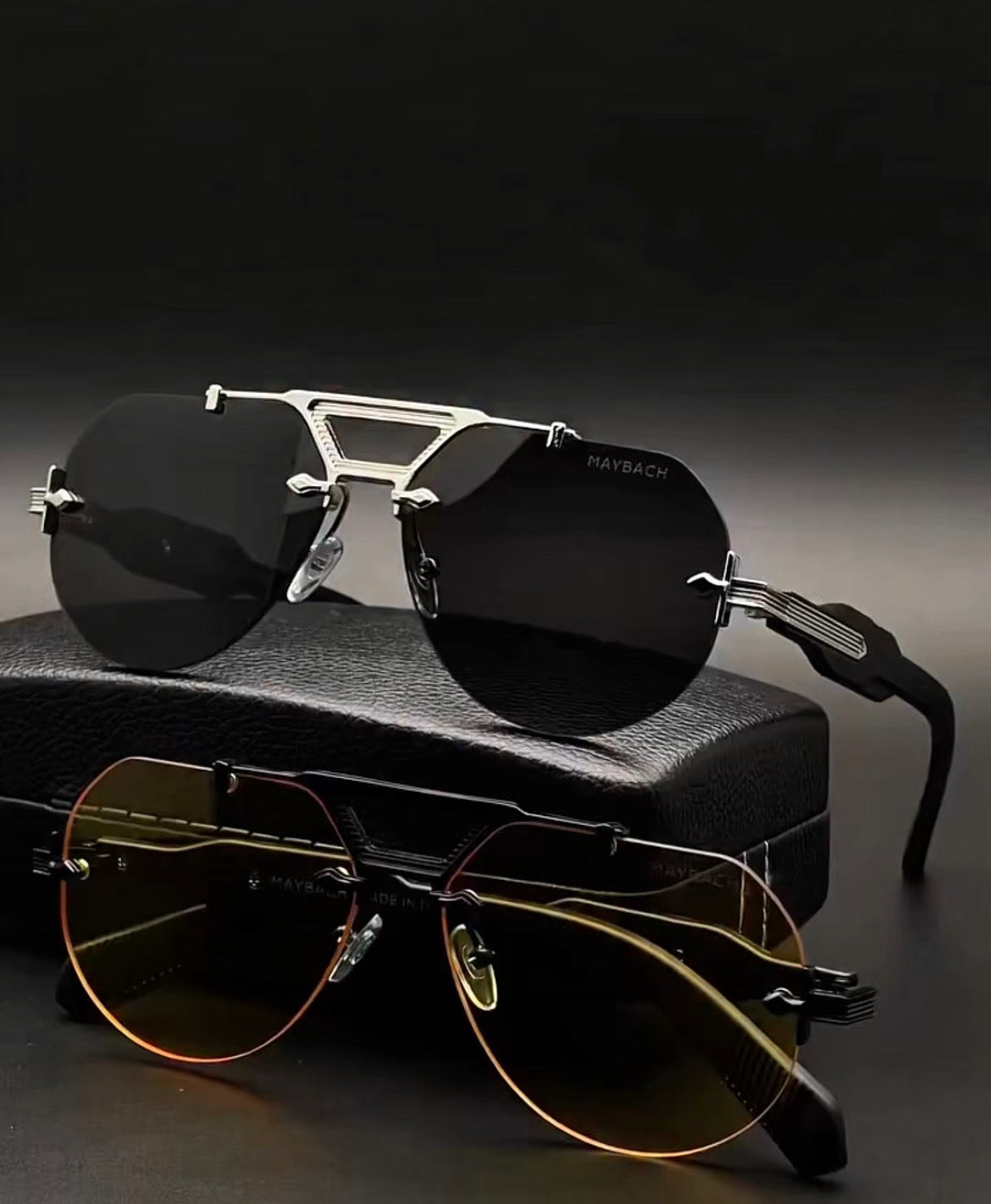 Golden Edge Aviator Frames